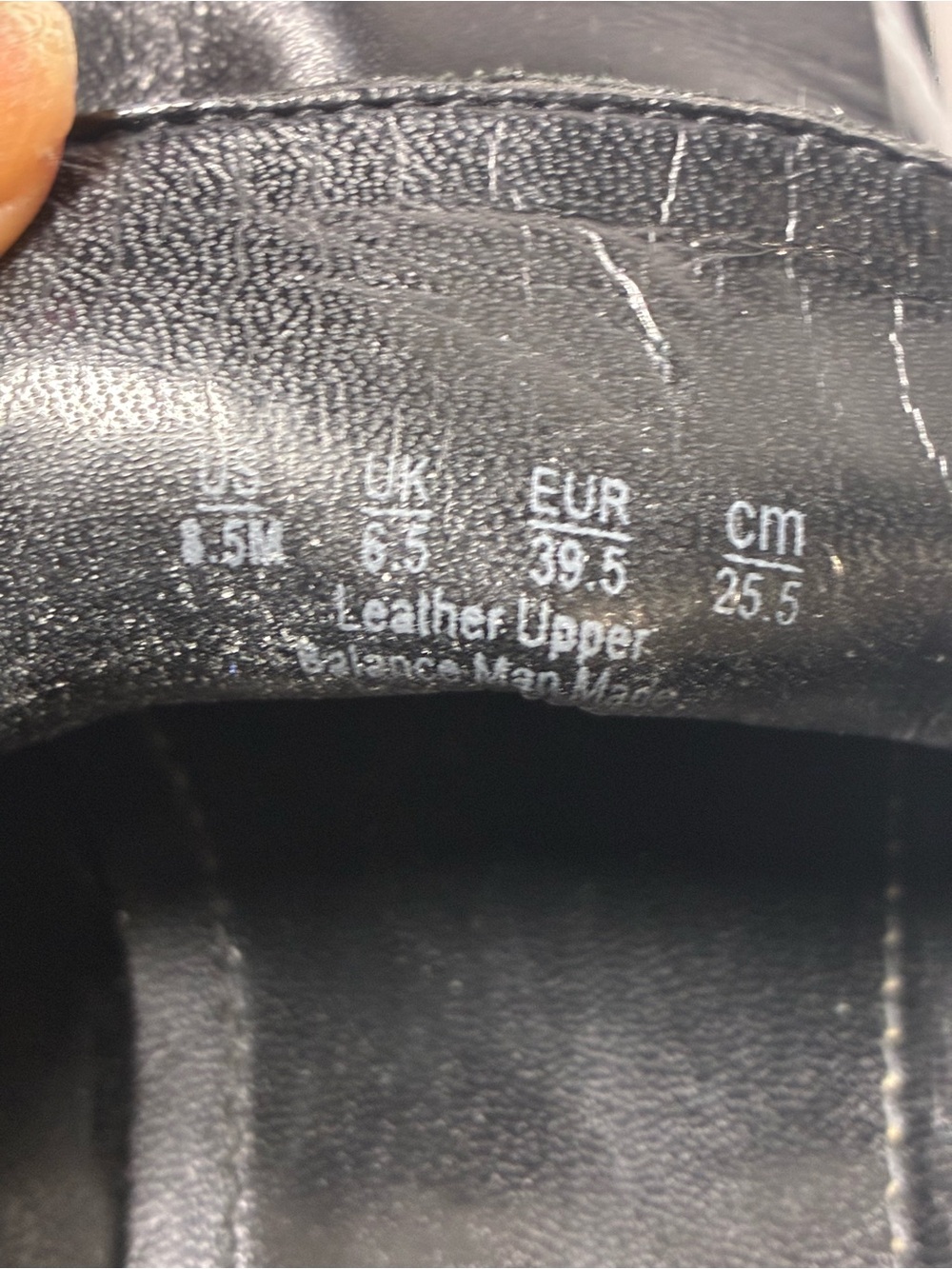 Franco Sarto Black Leather Slip-On Loafers - Picture 9 of 10
